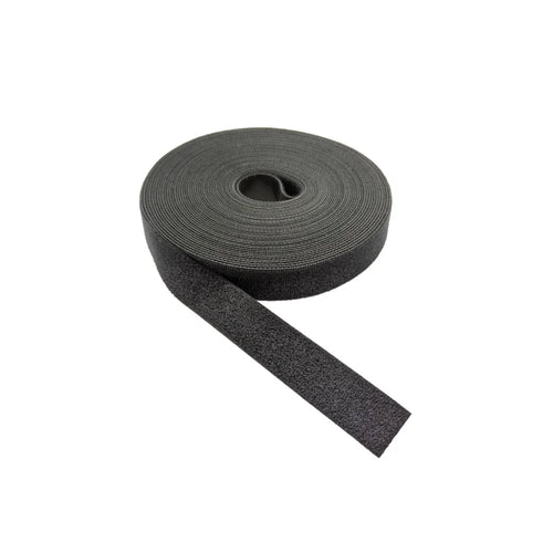 Klettband Back to Back schwarz 20 mm - 10 m Rolle