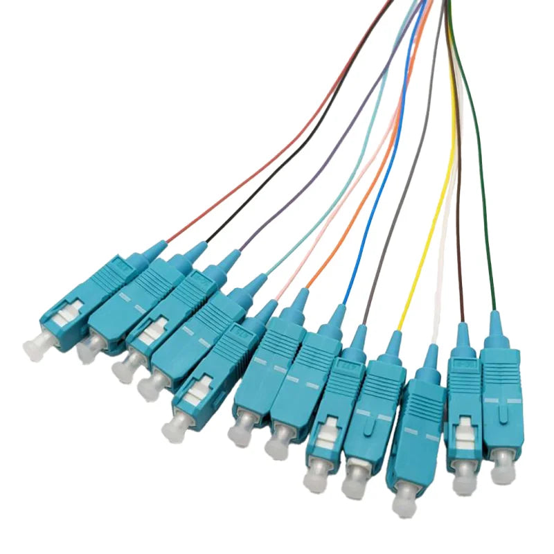 LWL Faserpigtail Set 12x SC/PC OM3 2m