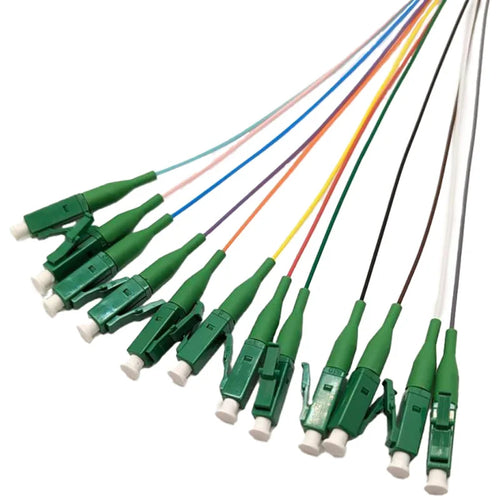 LWL Faserpigtail Set 12x LC/APC OS2 2m