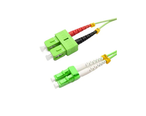 LWL Patchkabel Duplex OM5 LC-UPC/SC-UPC 10 m