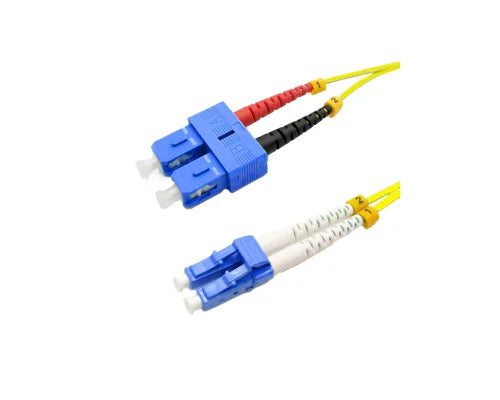 LWL Patchkabel Duplex OS2 LC-UPC/SC-UPC 3 m