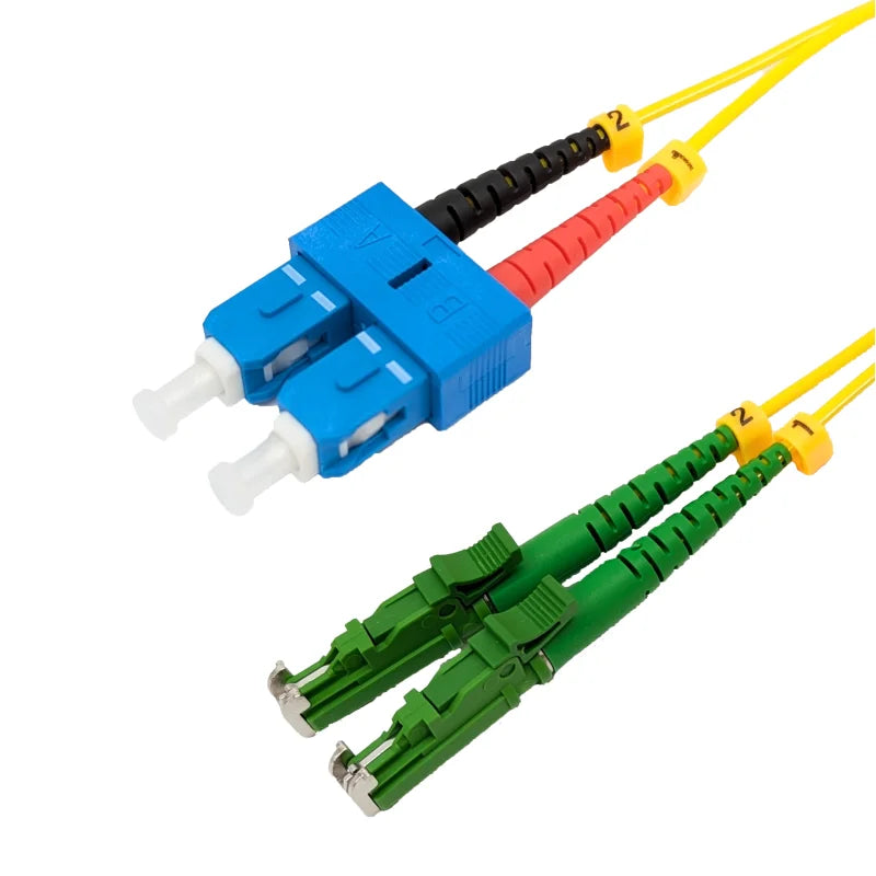 LWL Patchkabel Duplex OS2 E2000-APC/SC-UPC 30 m