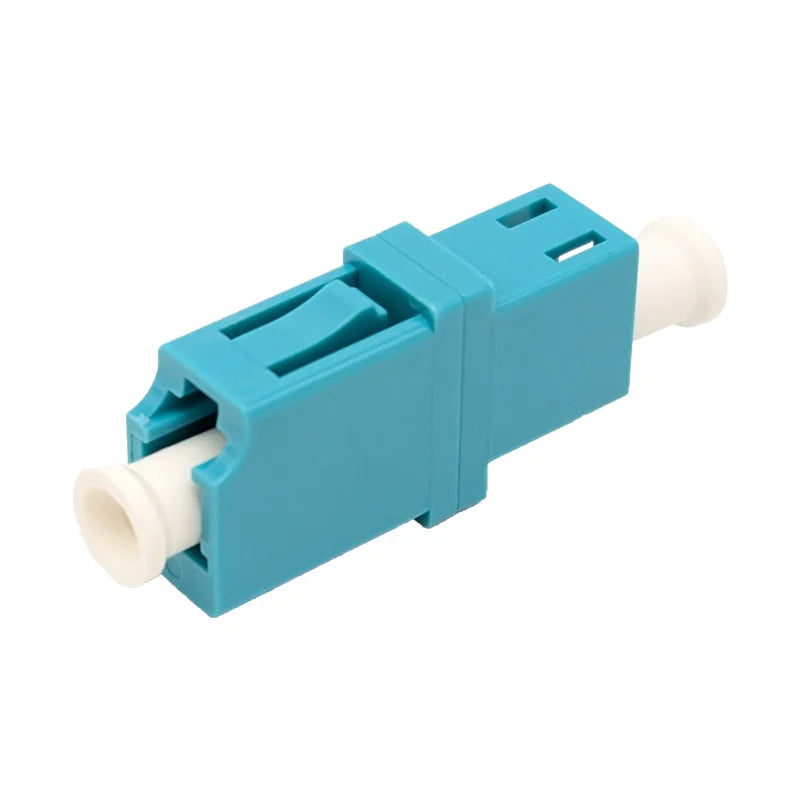 LWL Kupplung LC Simplex OM3 aqua - Snap-In (ohne Flansch)