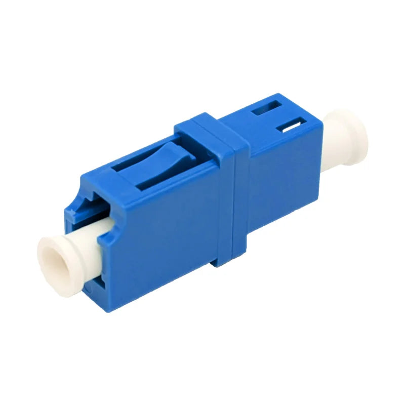 LWL Kupplung LC Simplex OS2 blau - Snap-In (ohne Flansch)