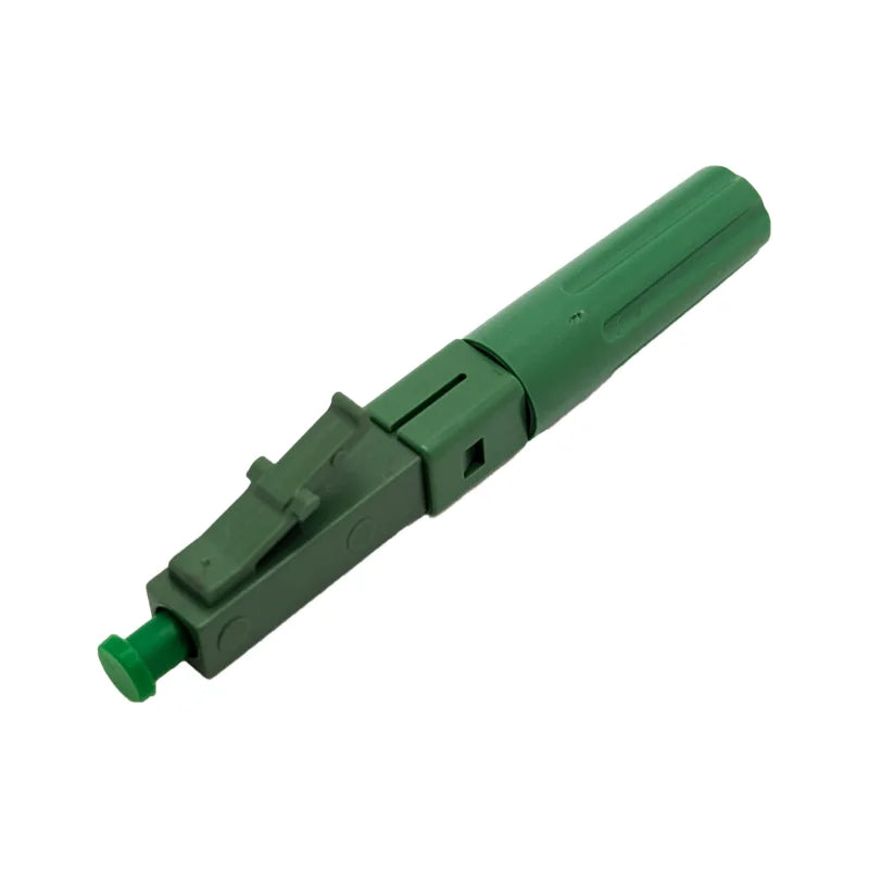 LWL Feldkonfektionsstecker SM Simplex LC/APC grün