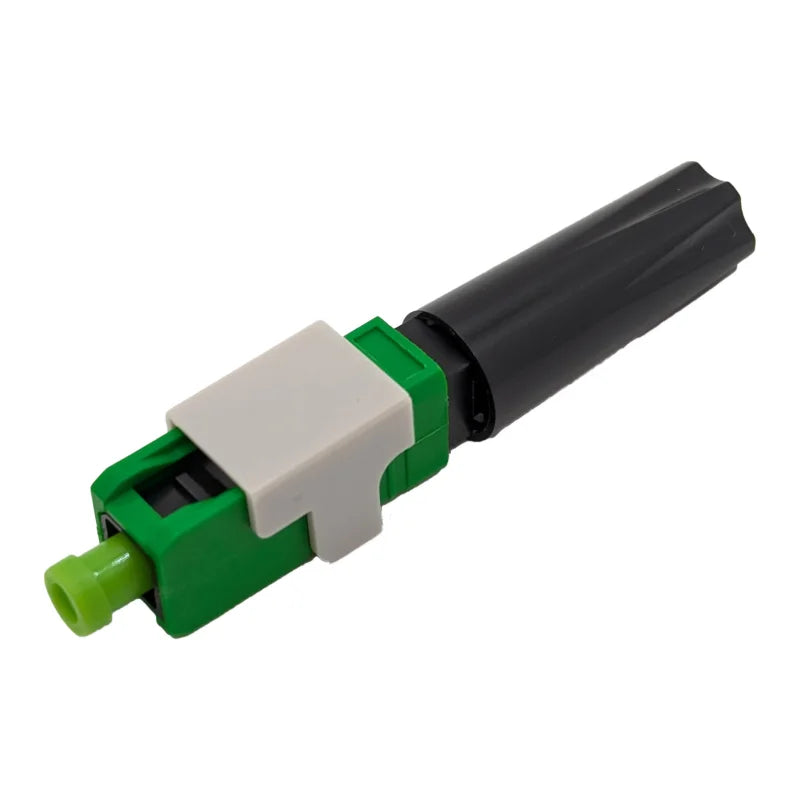 LWL Feldkonfektionsstecker SM Simplex SC/APC grün