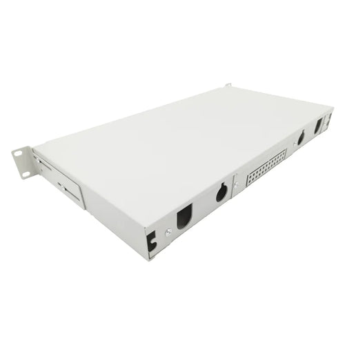 LC-Spleißbox Basic 19" ausziehbar spleißfertig